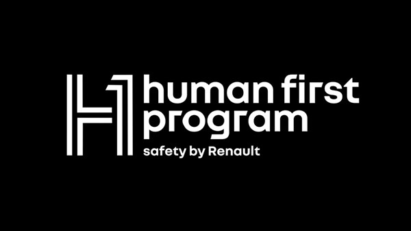 לוגו - Human First Program safety by renault