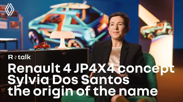  R Talk Renault 4 JP4X4 concept Sylvia Dos Santos The origin of the name