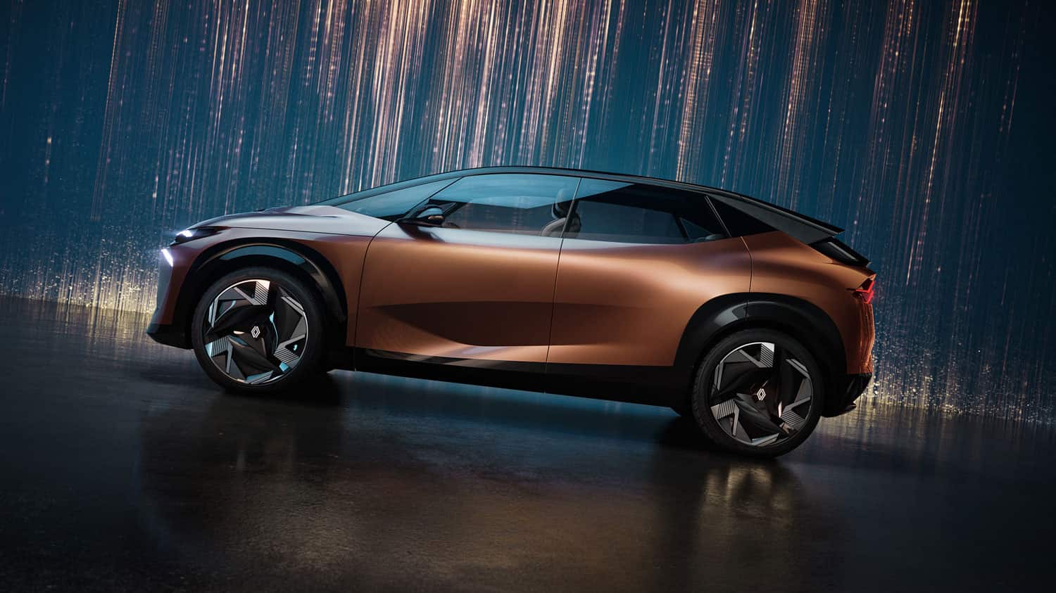מבט מהצד על רכב קונספט רנו R Space Lab