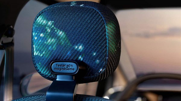 משענת הראש של מושב הנהג