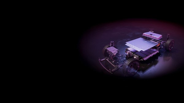 איור של שלדת רכב רנו