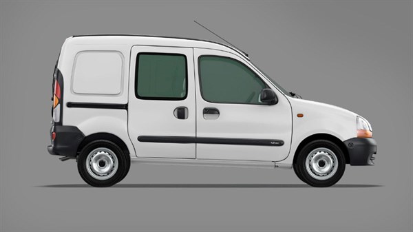 איור של רנו קנגו לבנה