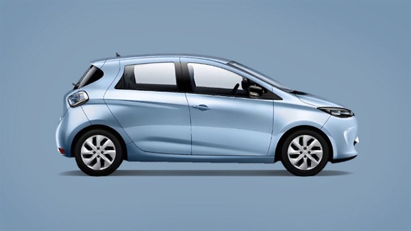 איור של דגם רנו זואי תכולה